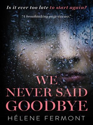 cover image of We Never Said Goodbye